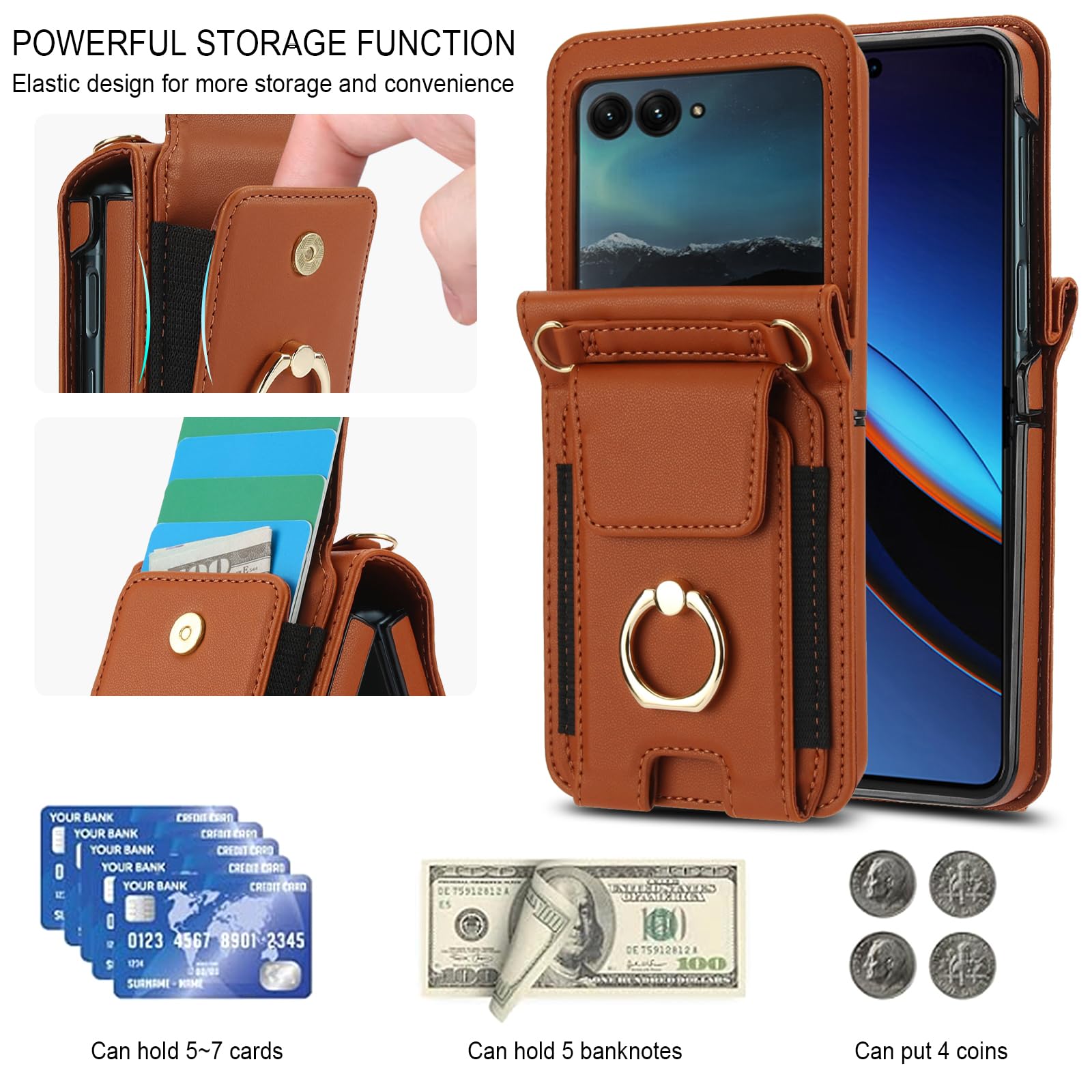 Per Motorola Razr60 2025 Plus Razr 50 Ultra Custodia Unica - Foto 5