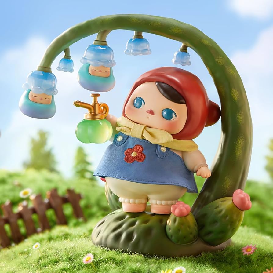 Amazon | POP MART PUCKY Poko the Beanie Farmer ビッグサイズ