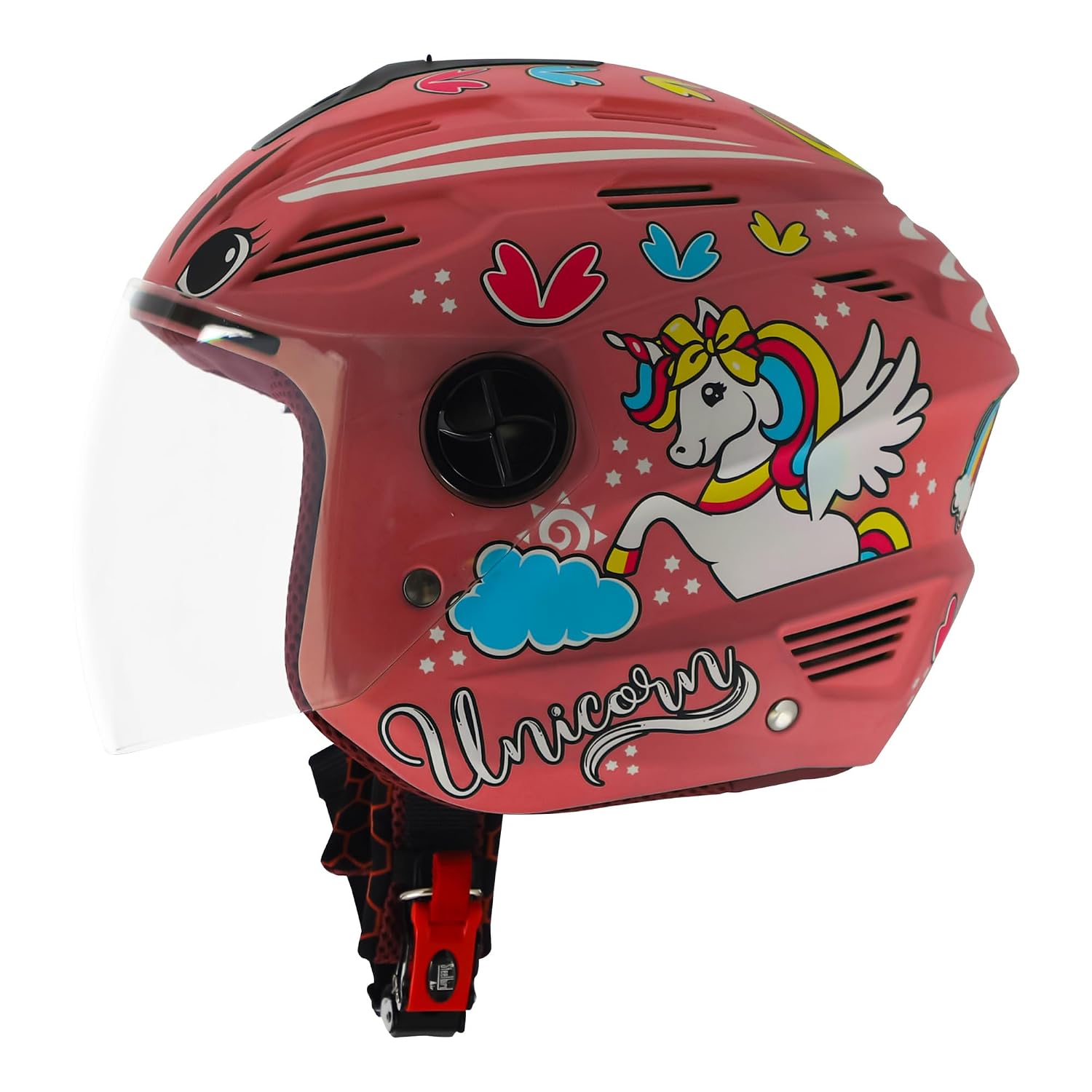 Steelbird SBA-6 Unicorn ISI Certified Open Face Graphic Helmet for Women and Kids - Review, Price and Buying Guide