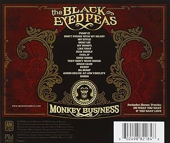 【The Black Eyed Peas】Monkey Business サイン 715vJZphx7L._UF350,350_QL80_.jpg