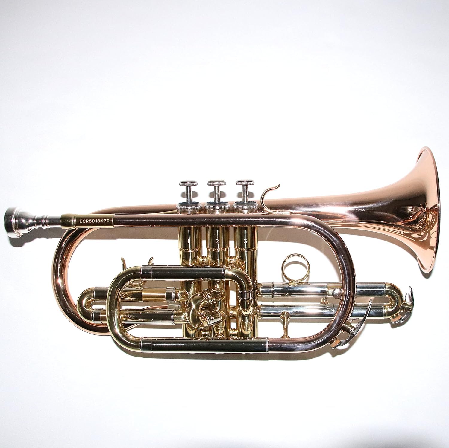 Soundman ECR-501R Kornett in Goldmessing - mit Mundstück und Koffer