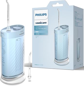 Philips Sonicare Compact Flosser 1000 Oral Irrigator HX3333/24 Light Blue Exclusive