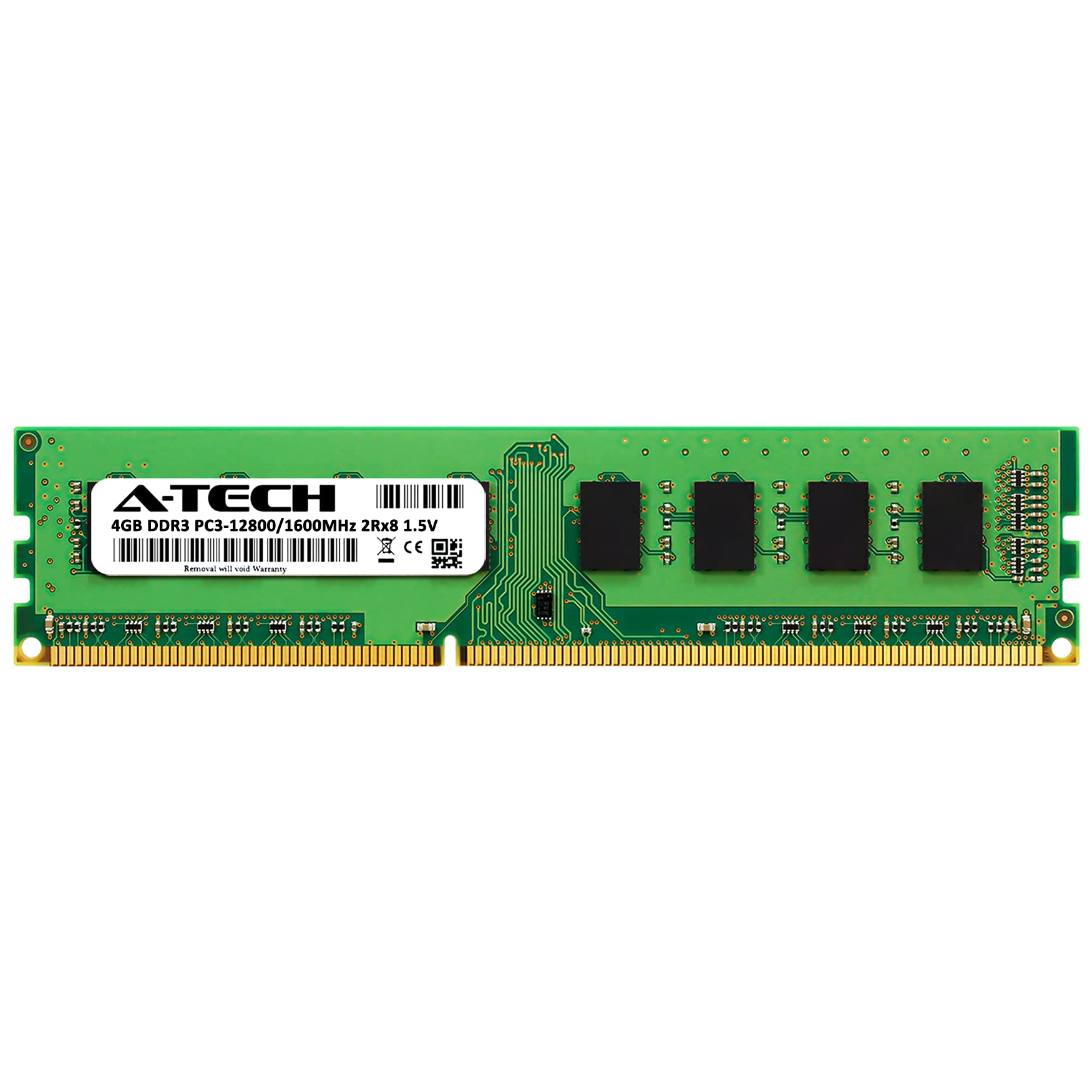 4GB DDR3 PC3-12800 メモリモジュール A-Tech 4GB DDR3 1600MHz Desktop Memory Module (1 x 4GB) PC3-12800