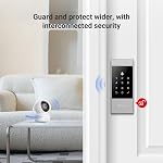EZVIZ Security Smart Lock Deadbolt, Keyless Entry, App Remote Control, Emergency Power Supply, IP55 Waterproof, Smart Integration with EZVIZ Cameras, Sturdy Design, DL04