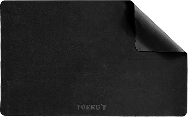 TORRO Microfibre Cleaning Cloth for Device Screens and Lenses [Compatible with MacBook] [Chemical Free] [Highly Absorbent] [Anti Static] [Ultra Soft] (30.4 x 21.2 cm)