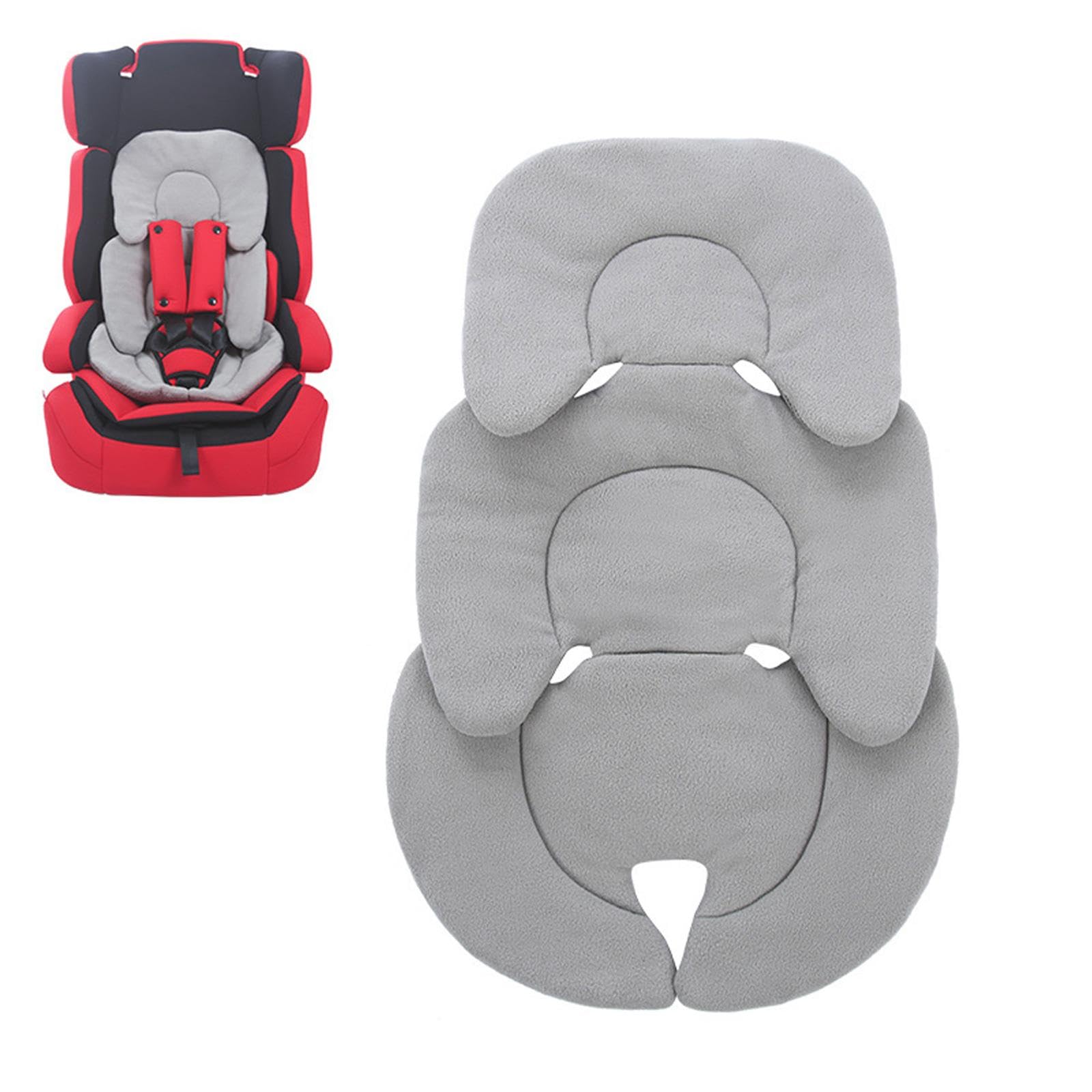Almohadillas de Asiento Alfombrilla para Carrito Alfombrilla Gruesa para Cochecito de Bebé Alfombrilla Universal para Cochecito de Bebé Alfombrilla, Gris