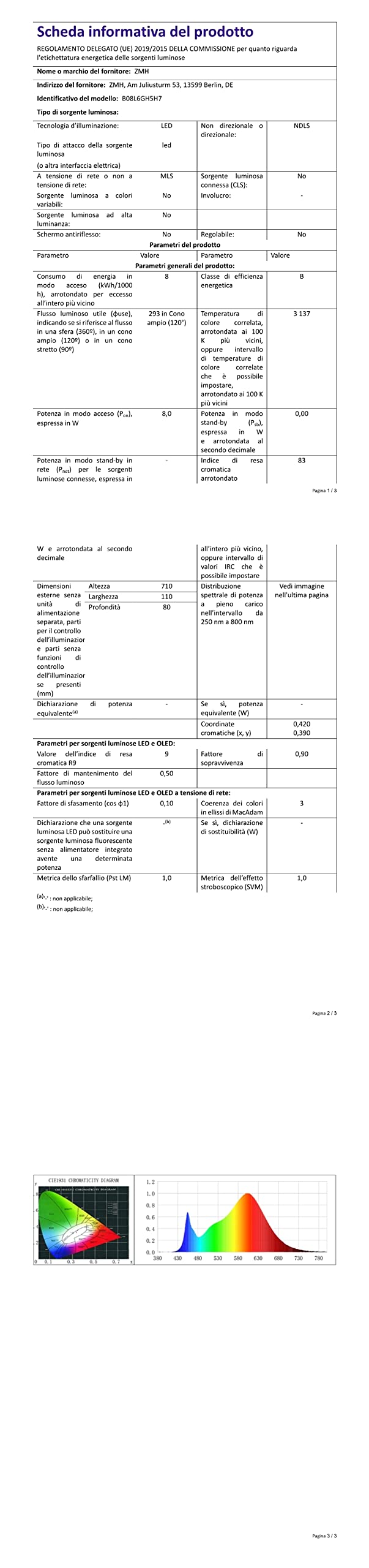 Specchio Con Mensole Umbra Cirko - Design Moderno, Acciaio Nero, 51x51cm - Foto 7