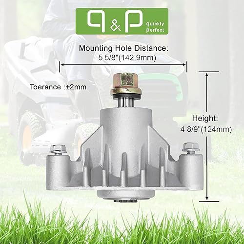 Miniatura 2 de q&p Kit de reconstrucción de cubierta de 46 pulgadas GT200 GTH250 GTV200 incluye (3) husillo 532143651 (3) polea 153531 (1) polea tensora 131494 (1)