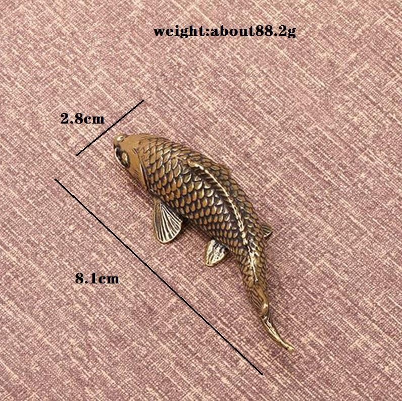 【美品】銅器　飾り皿　鯉　オブジェ　置物　インテリア　工芸品　美術品　A1222 美品】銅器飾り皿鯉オブジェ置物インテリア工芸品美術品A1222