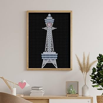 Amazon.co.jp: ダイヤモンドアート 通天閣 新世界地区 タワー