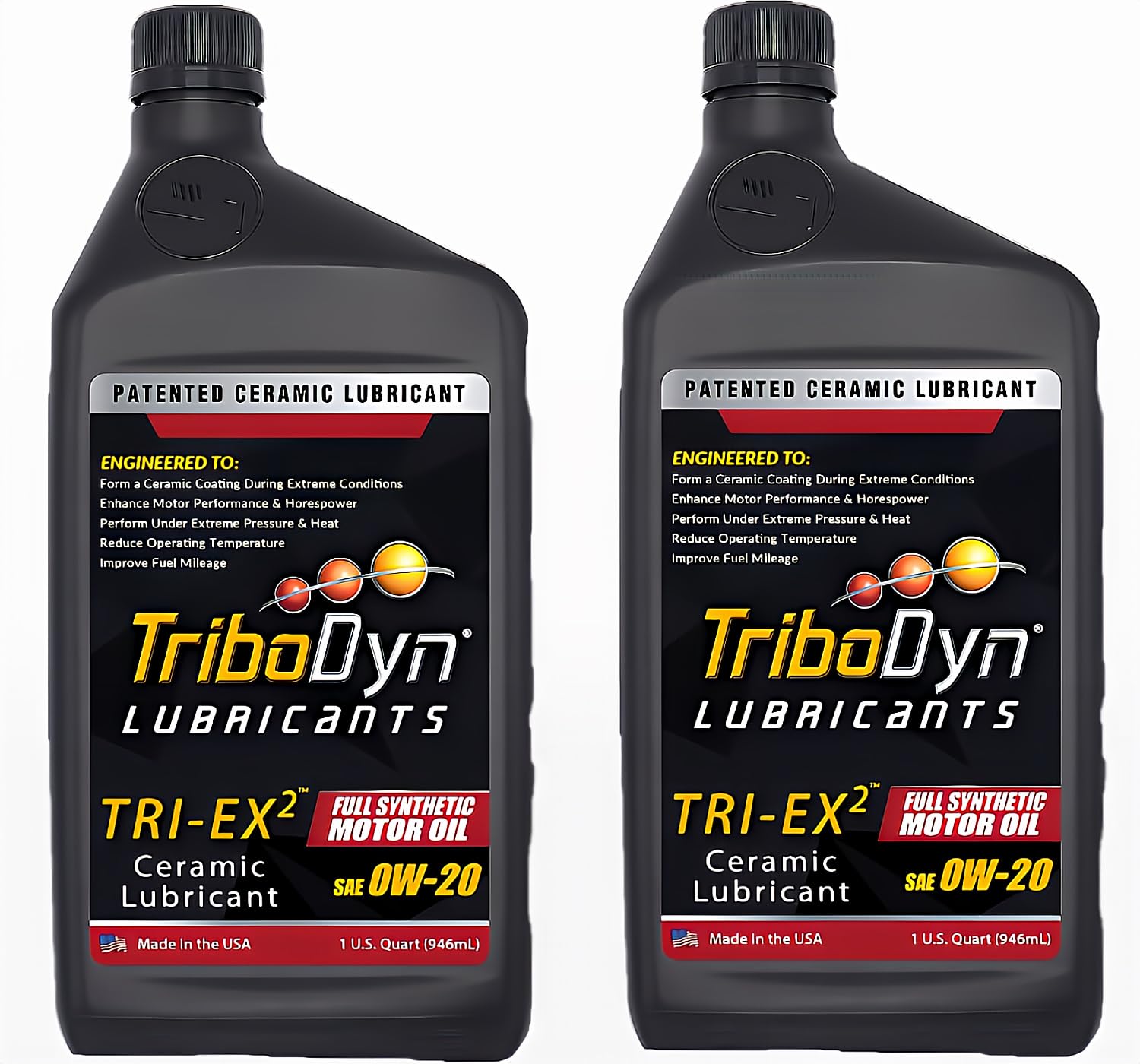 0W-20 Full Synthetic Motor Oil API SP and Dexos 2 Quart Pack