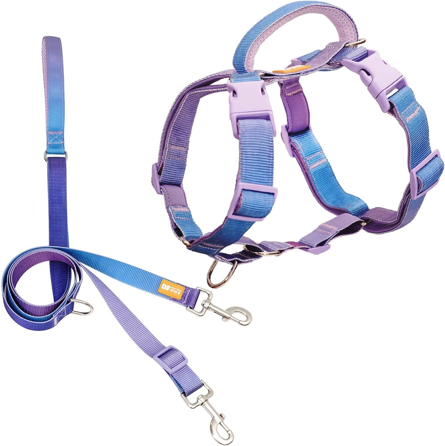 DF Martingale No Pull Dog Harness and Two Point Control