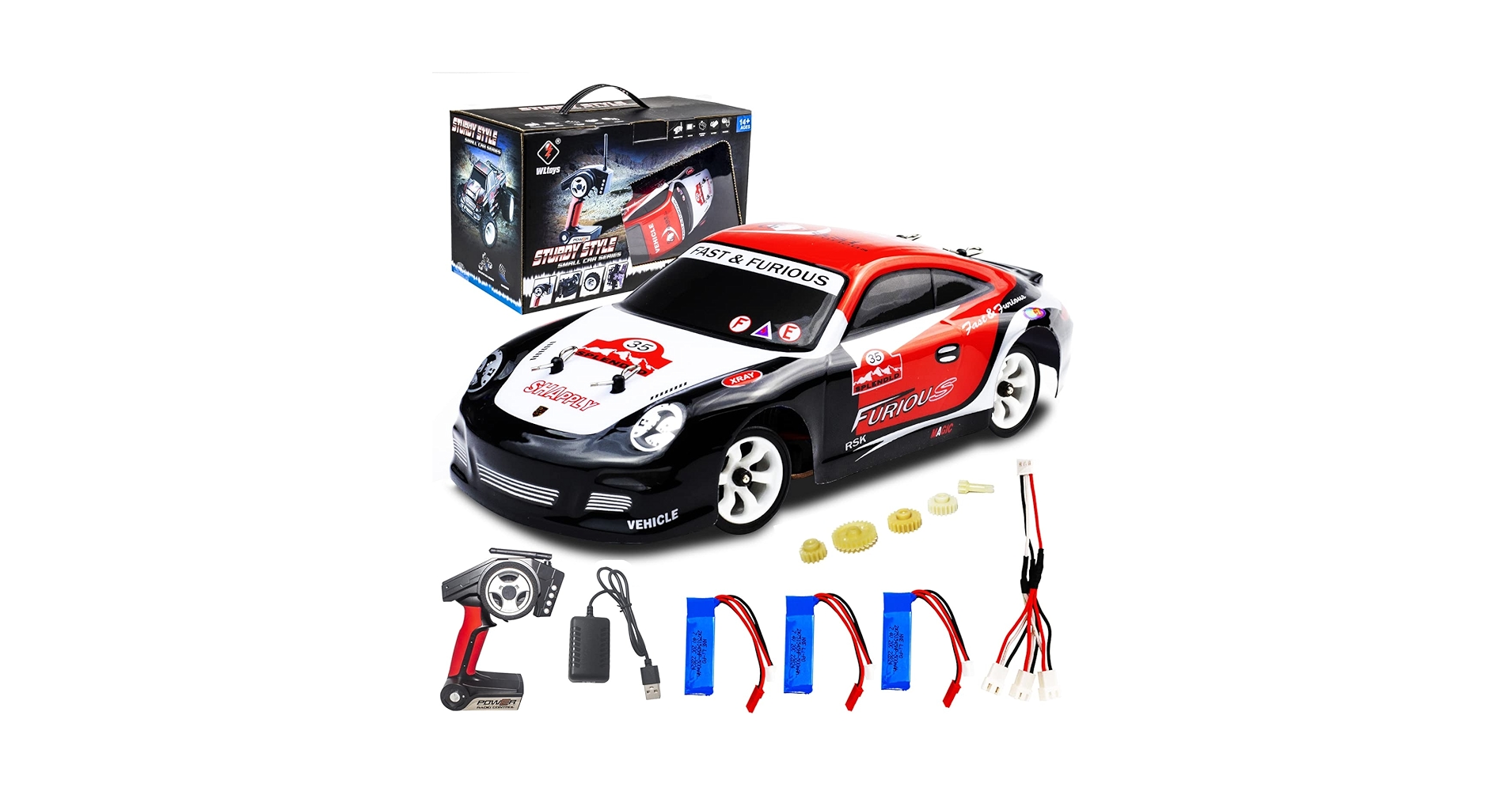 Amazon.com: LEOSO WLtoys K969 RC Car, Upgraded 500mah