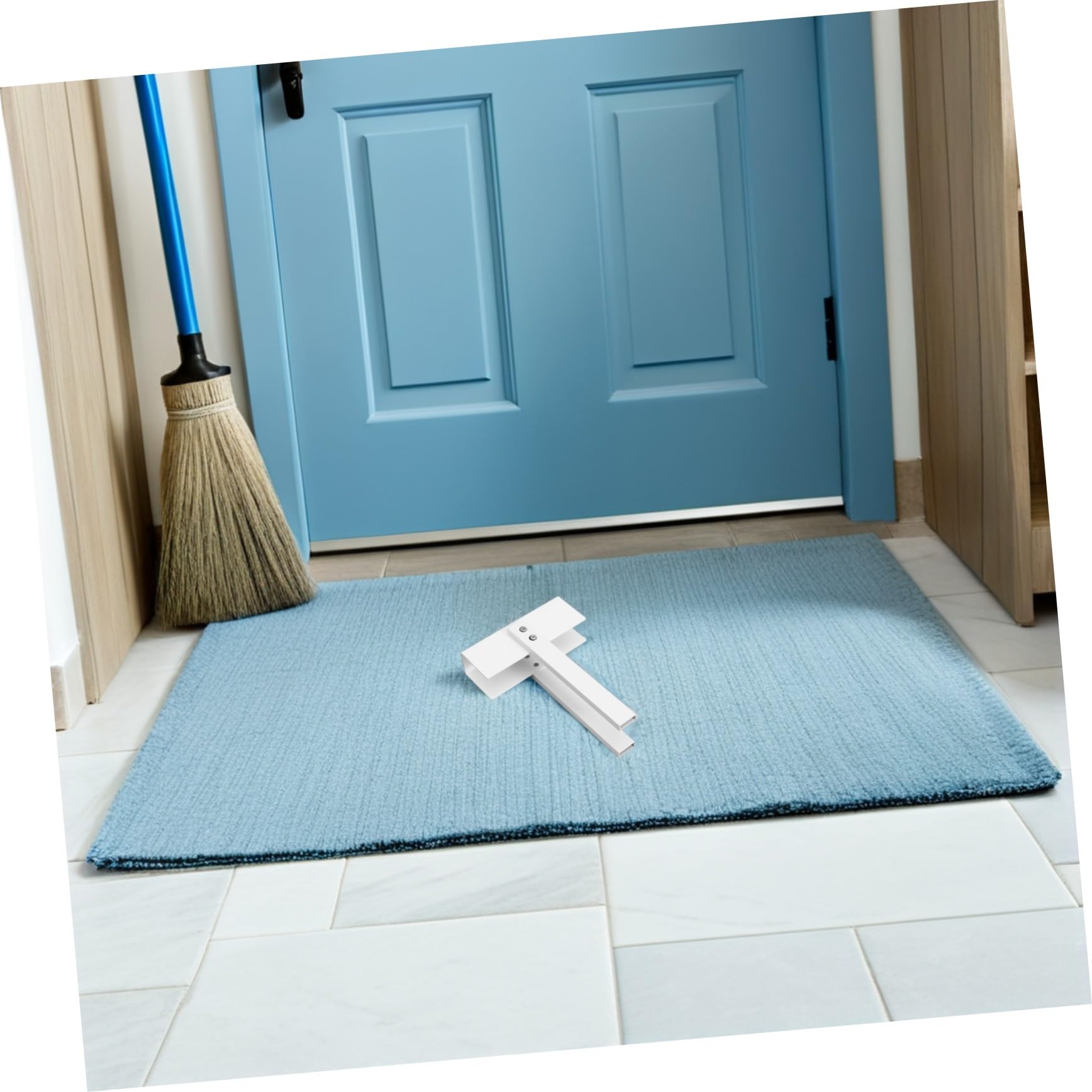 Angoily 2 Piezas Cerradura De Puerta De Acero Inoxidable Cerradura Para Puerta Doble Armarios y Espacios Pequeños
