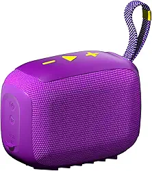 Caixa de Som, inava, Go-4, Bluetooth, Portátil,12h de reprodução, À Prova D'água IP67, TWS/FM/USB/TF(roxo)