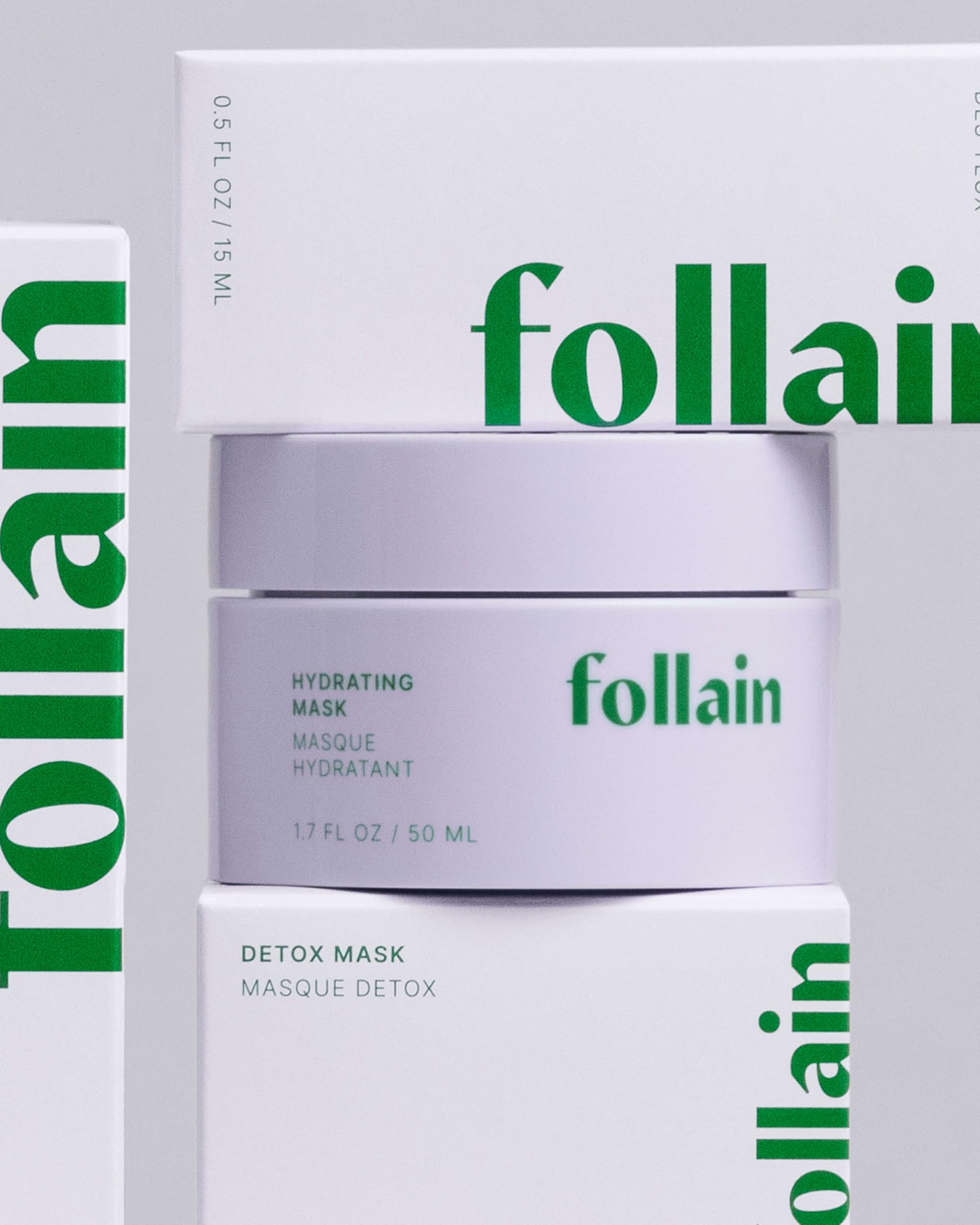 Follain Hyaluronic Acid + Bakuchiol Hydrating Face Mask for Normal to Dry Skin | Squalane, Rosehip Oil, Retinol-Alternative - Plump + Brighten Dull Skin - Clean Beauty, Vegan & Cruelty-Free