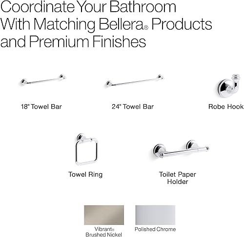 Vista 14 de KOHLER Toallero BELLERA de 24