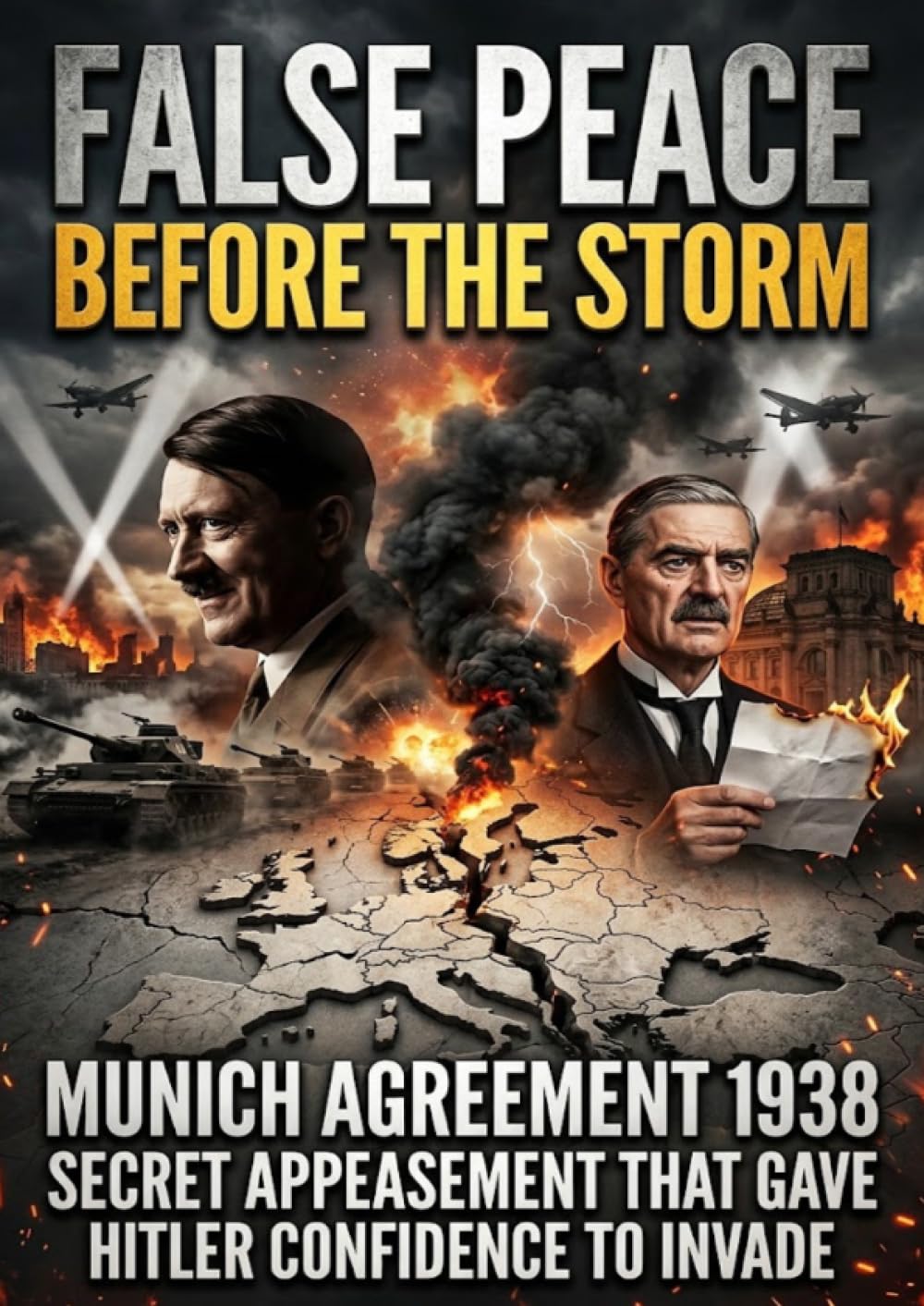 False Peace Before the Storm: Munich Agreement 1938 Secret Appeasement That Gave Hitler Confidence to Invade