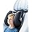 RunSnail Car Headrest Pillow, 2025 Upgrade 360 Rotating Travel Headrest, 3-Point Linkage Adjustable, Thickened Breathable Memory Foam Headrest, Travel Car Sleeping Pillow for Kids, Adults