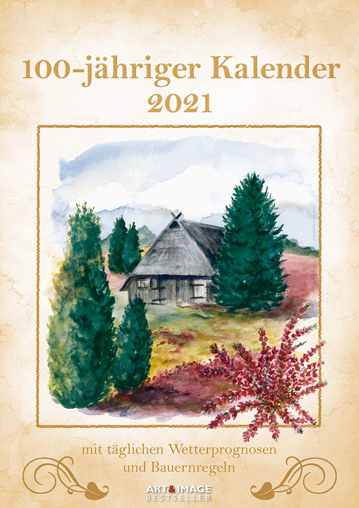 100-Jähriger Kalender 2021 - Wand-Kalender - A&I - 29,7x42