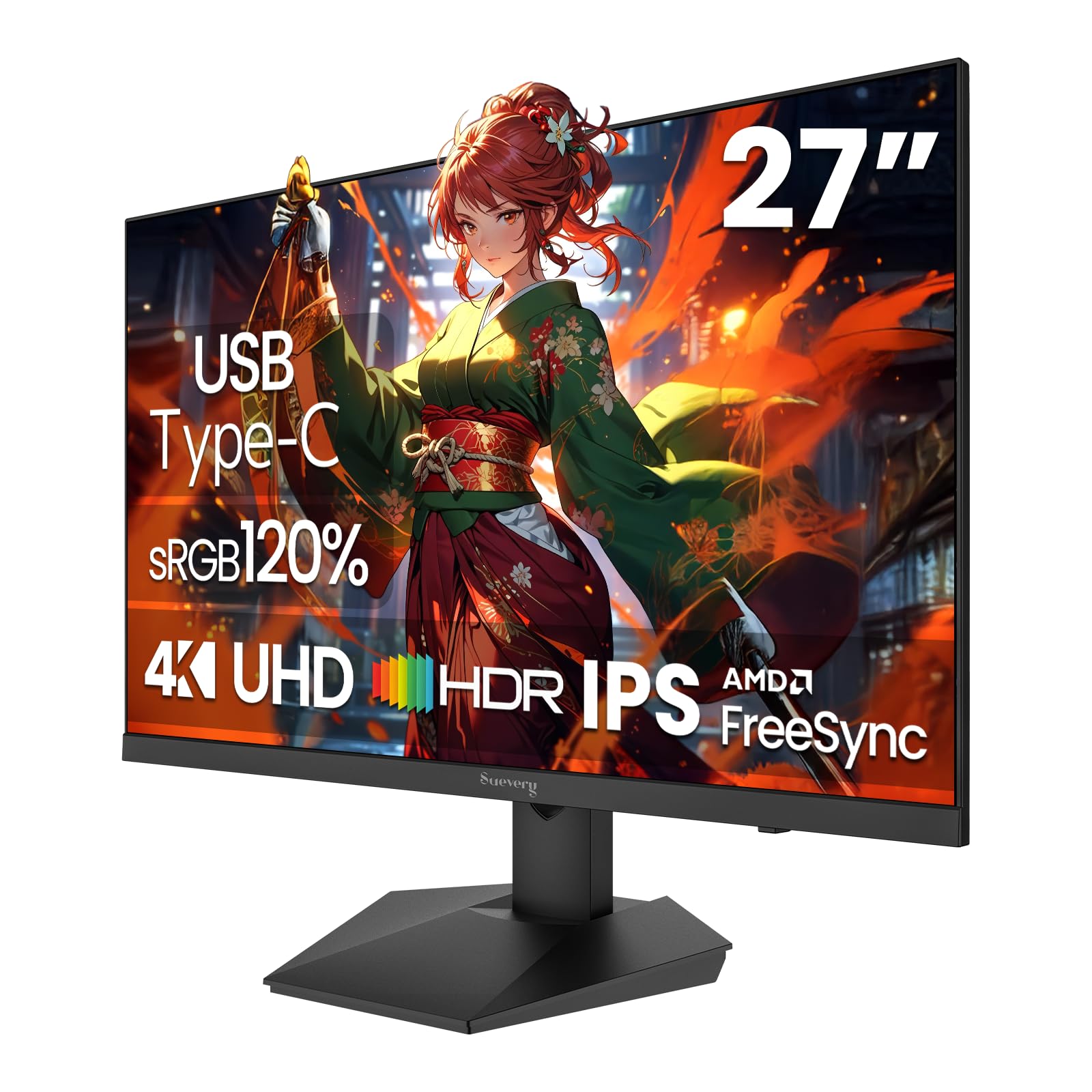 Amazon.co.jp: 【27インチ 4K モニター 】Suevery UHD 3840×2160 PC