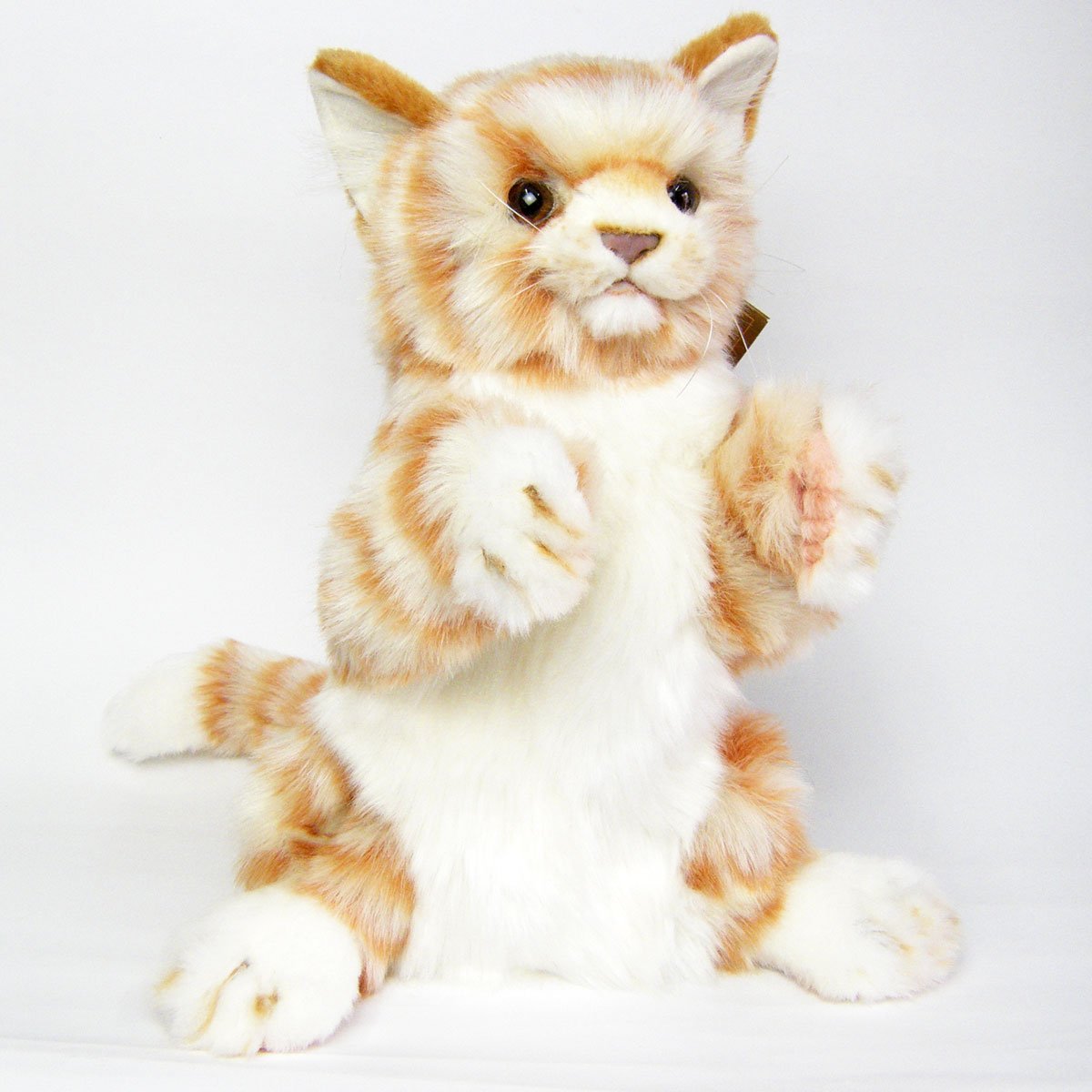 Amazon.co.jp: HANSA ハンサ ぬいぐるみ ハンドパペット 7182 ネコ