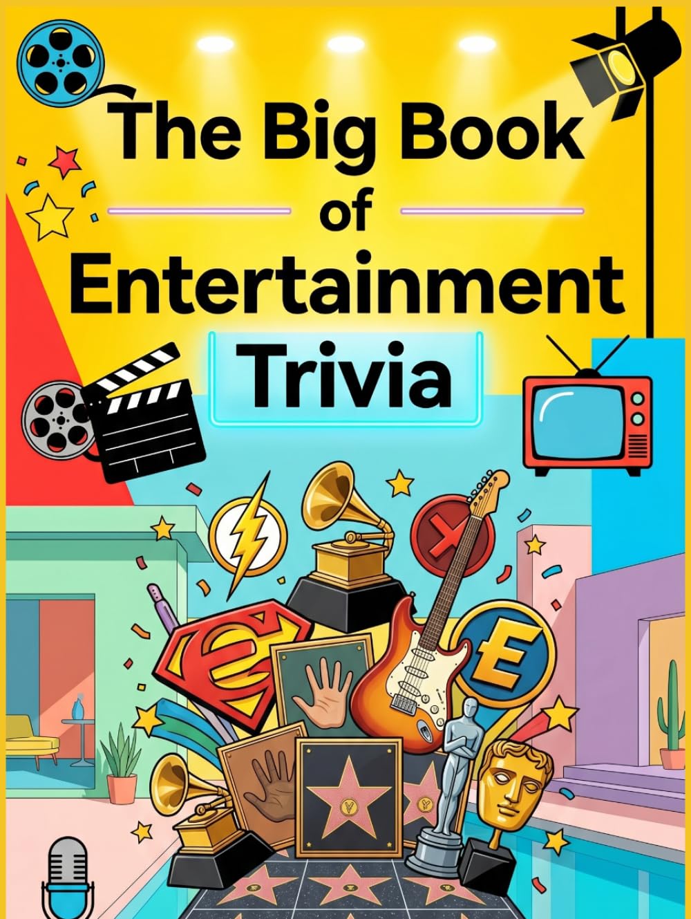 The Big Book of Entertainment Trivia Challenge: 600 Questions to Test Your Knowledge of Movies, Music, TV, and PopCulture