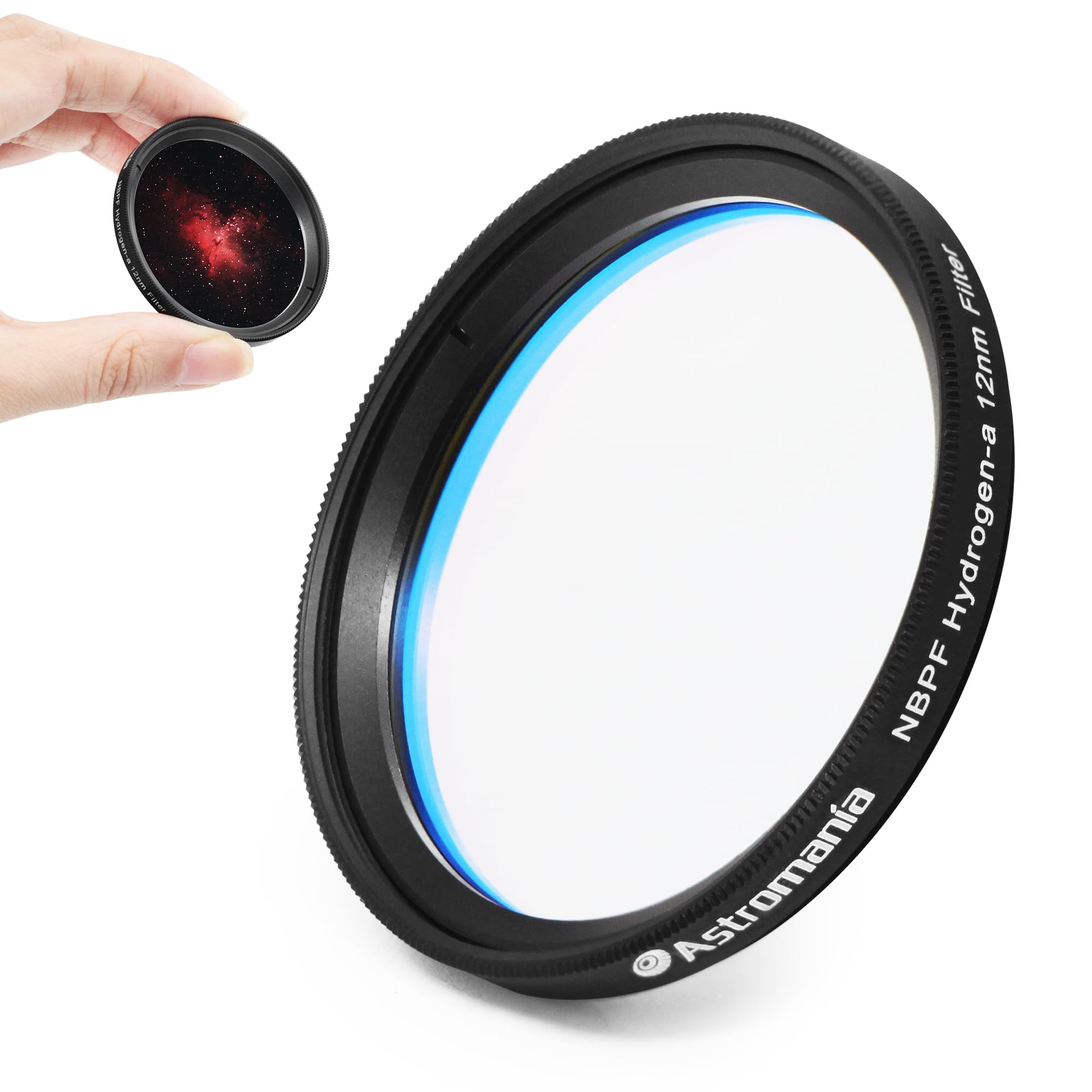 Astromania 2" Narrowband NBPF Hydrogen-a 12nm Filter - Enhances The Contrast Between Object and Sky - Allows You to Take Images Even Under Urban Skies