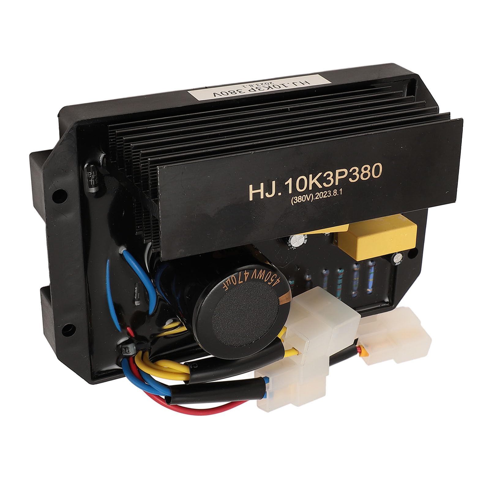 Generic HJ.10K3P.380V Generator Benzynowy AVR Automatyczny Stabilizator Regulatora Napięcia Zapewniający Niezawodne Zasilanie o Kompaktowej Konstrukcji 1 Jednostka