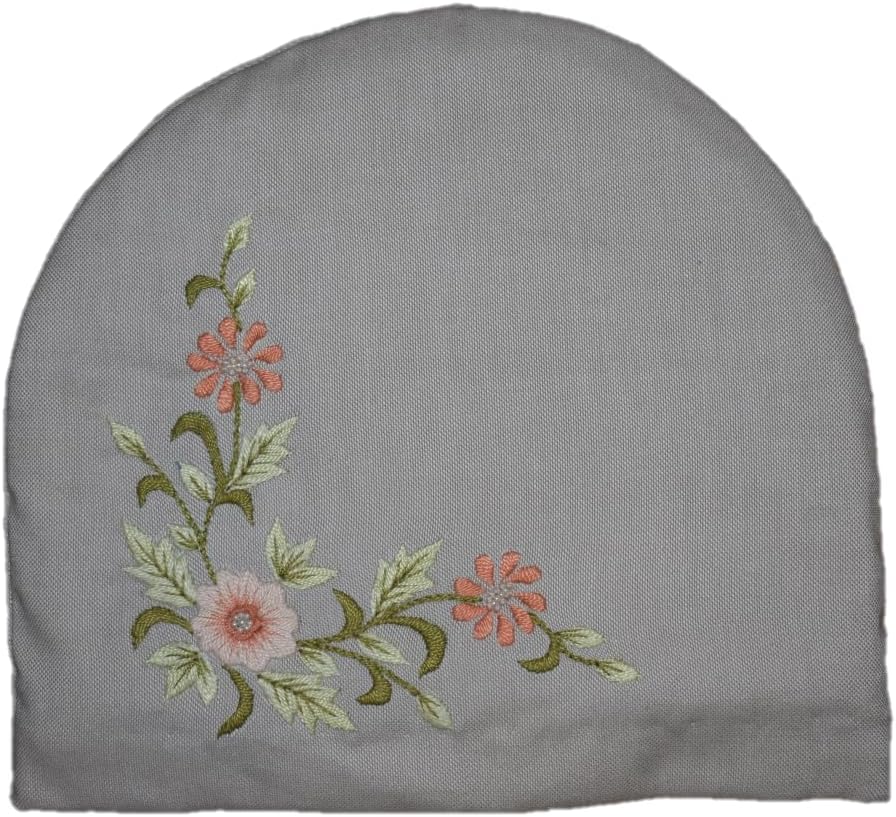 Handmade Embroidered Floral Cloth Tea Cozy, Trolley Mats, Napkins, Tissue Box Cover