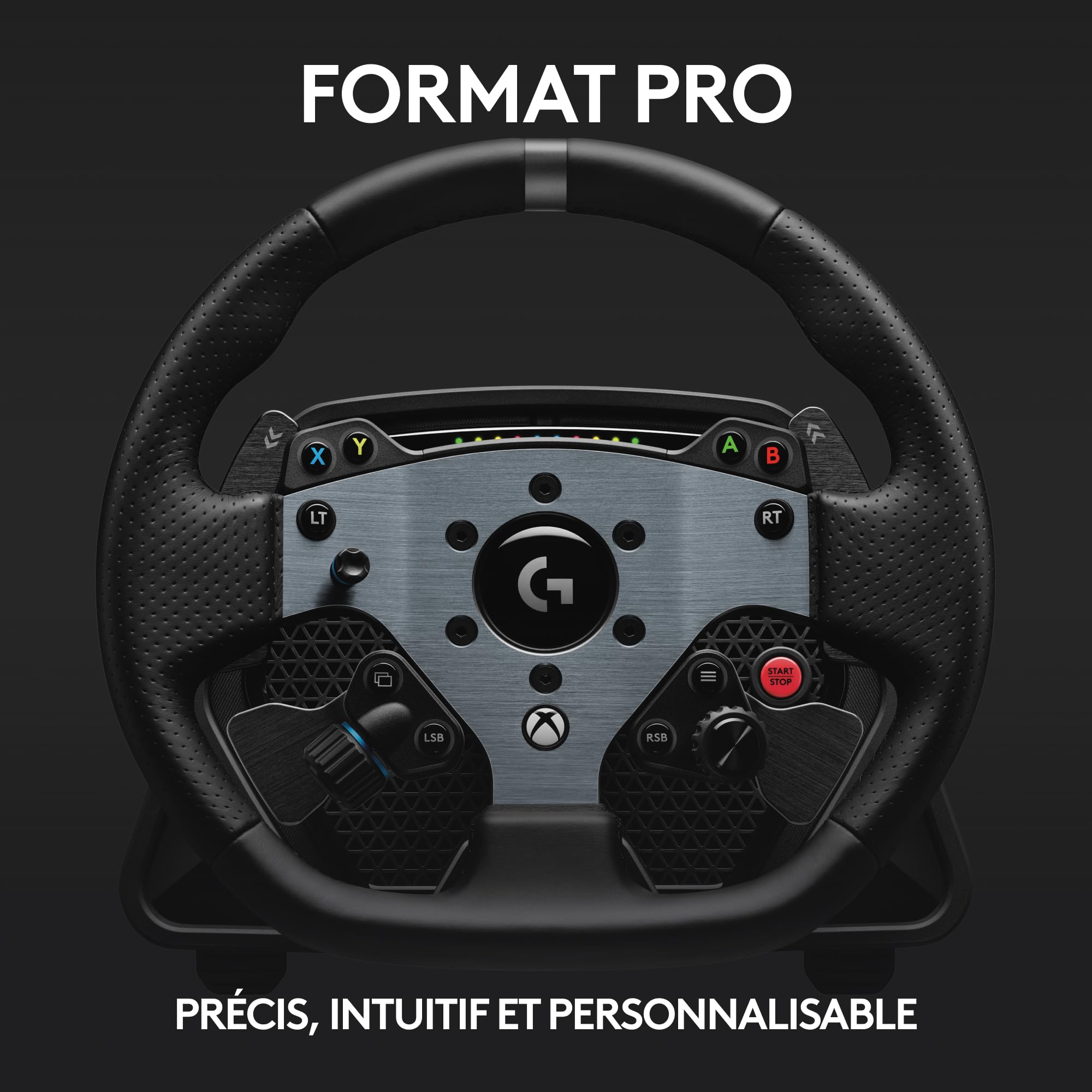 Logitech G PRO Racing Wheel + PRO Racing Pedals pour Xbox Series X|S