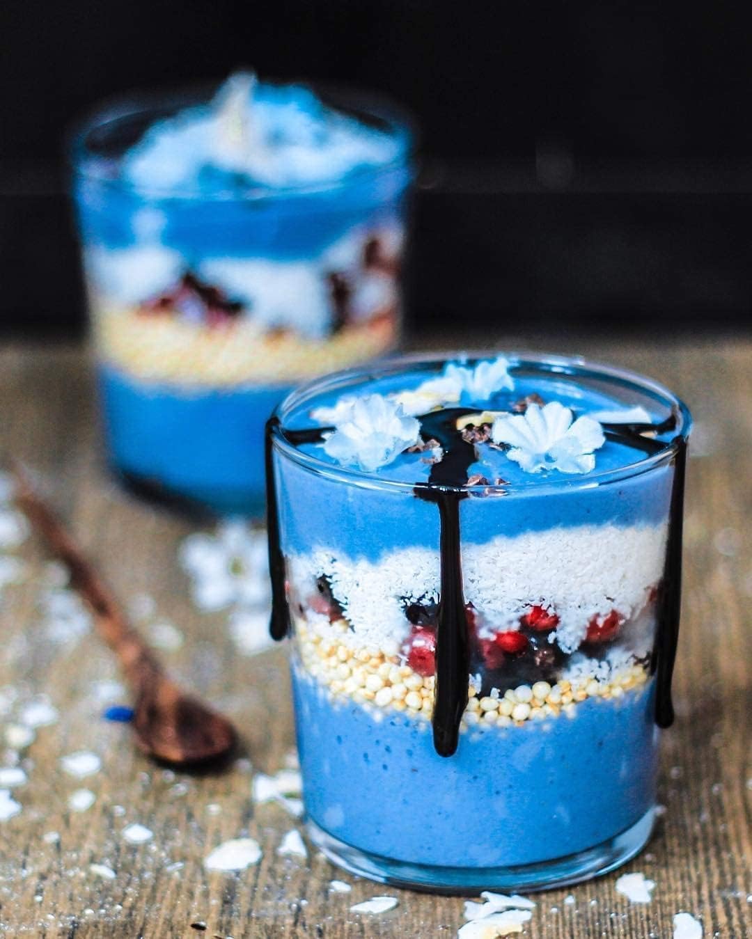 Blue Spirulina Powder - 100% Pure Phycocyanin - Deep Blue Food Coloring - Arthrospira Platensis - Net Weight: 1.05oz/30g - Image 3