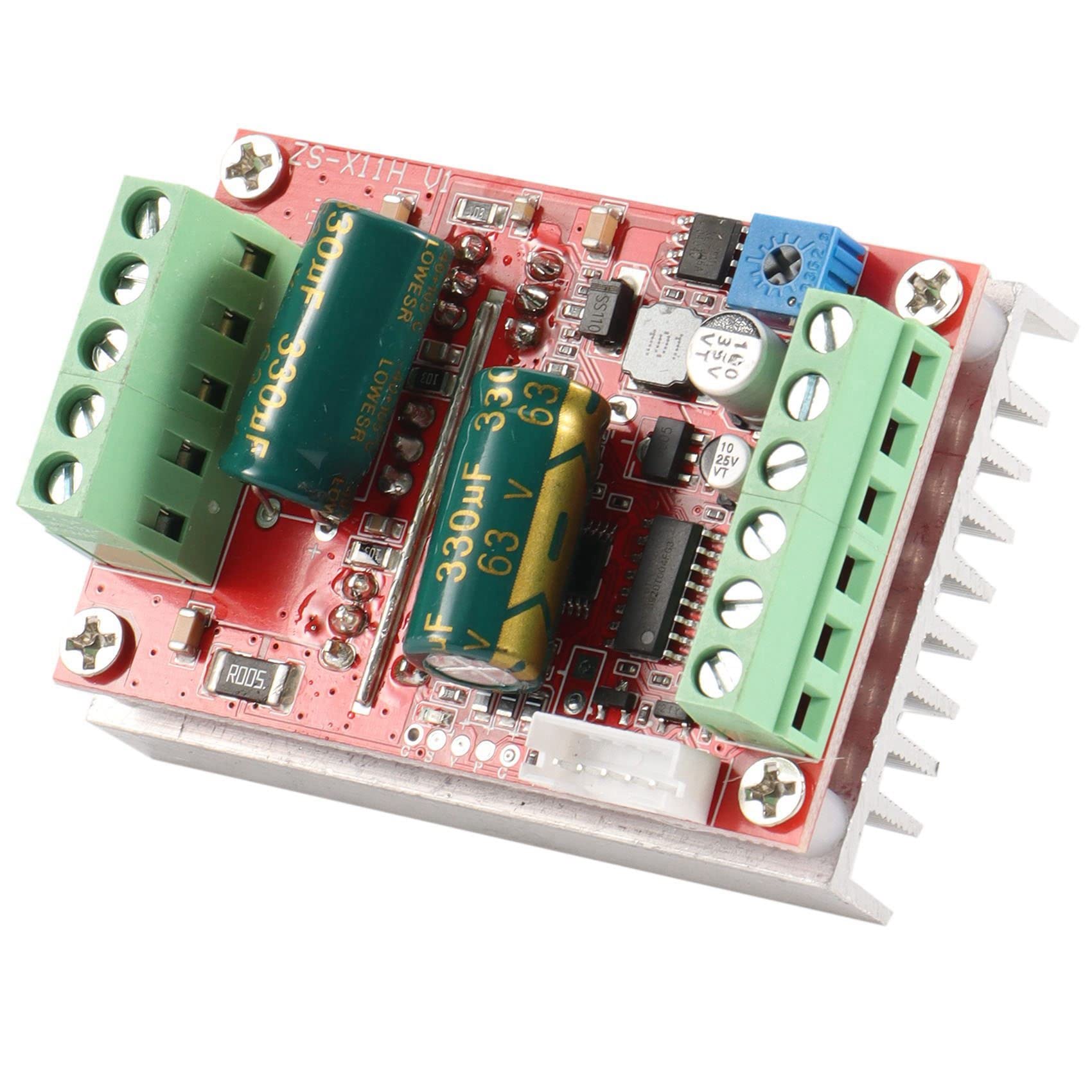 3X DC6-60V 400W BLDC Controlador de Motor Sin Escobillas DC Trifásico PWM Placa de Controlador de Control de Motor Hall 12V 24V 48V