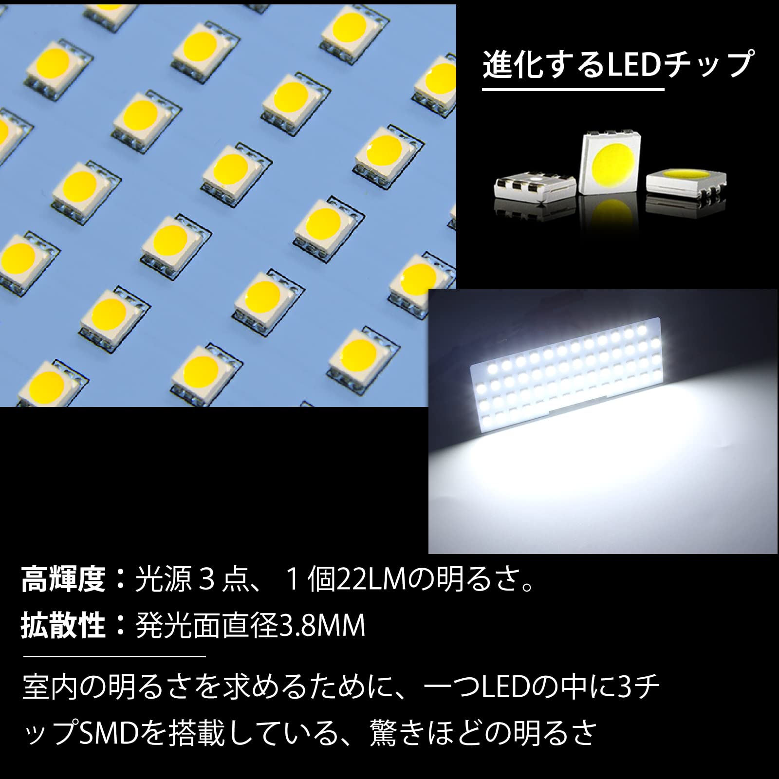 Amazon | OPPLIGHT 86 LED ルームランプ BRZ も対応 トヨタ 86 ZN6