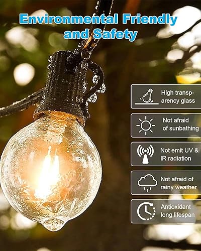 Vista 14 de Bombillas calentadoras de cera de 25 W, bombillas para calentador aromático de tamaño completo, 6 paquetes de bombillas E12 tipo G, regulables