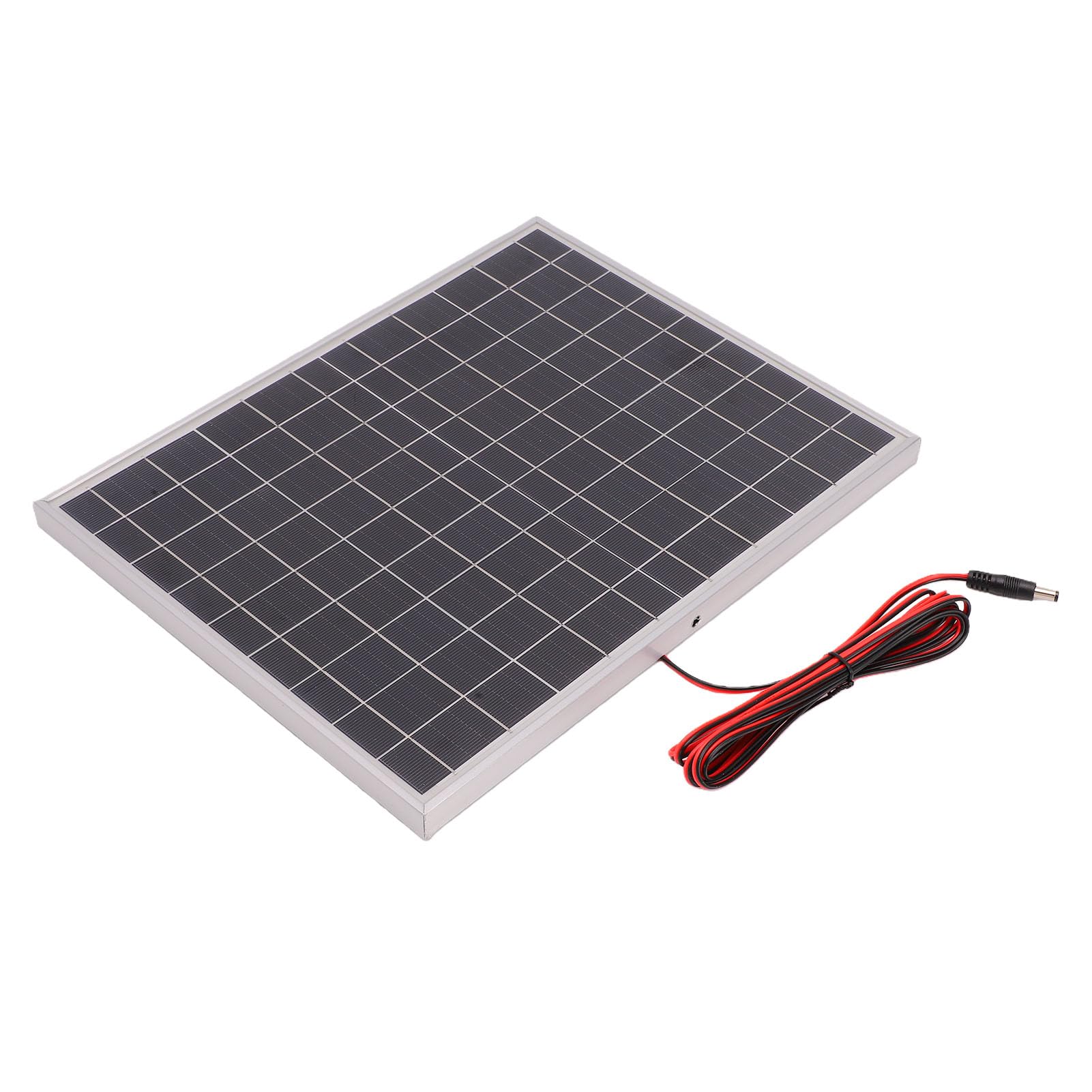 Aramox Pannelli Solari con Controller Modulo Fotovoltaico Monocristallino | Telaio in Lega di Alluminio, per Rimorchio Marino per Barche , Off-grid, Controller Intelligente a Doppio Chip, Uscita USB