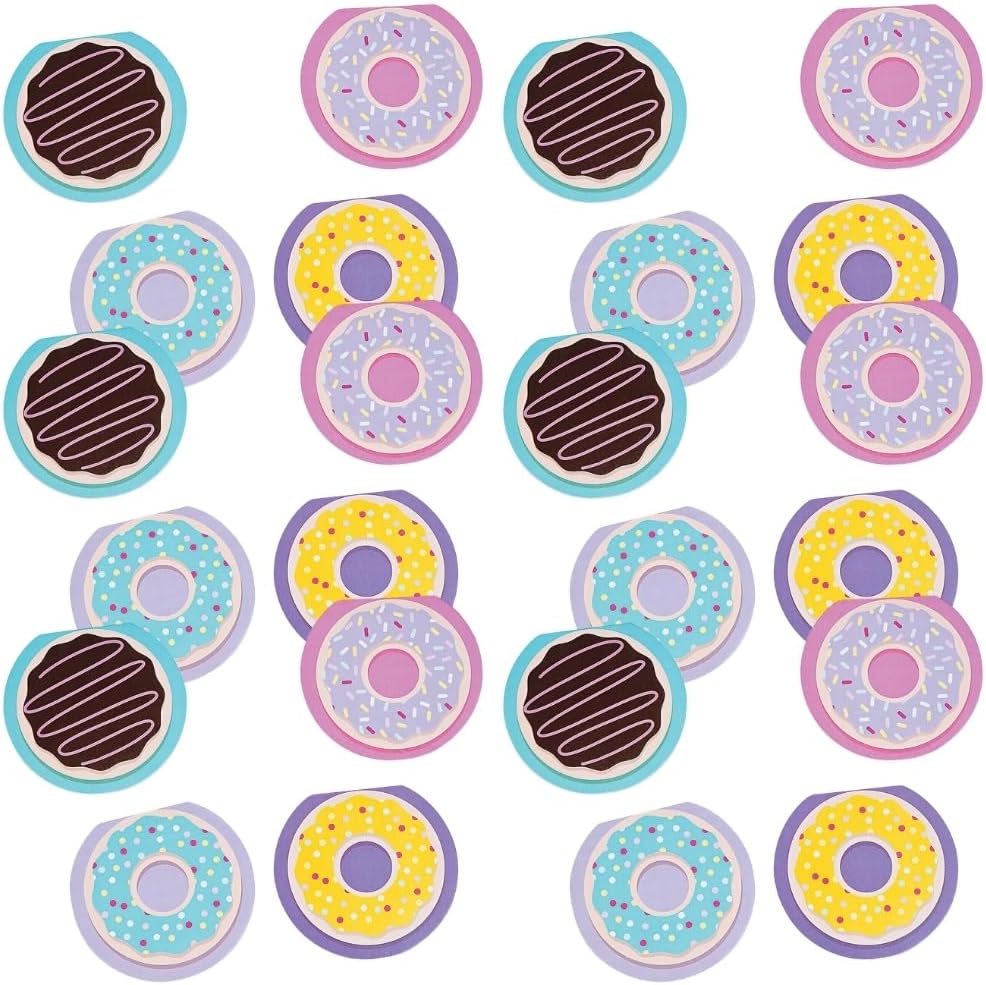 Donut Shop Party Favor NOTEPADS - 24 pc -Great for Shopkins Party Theme