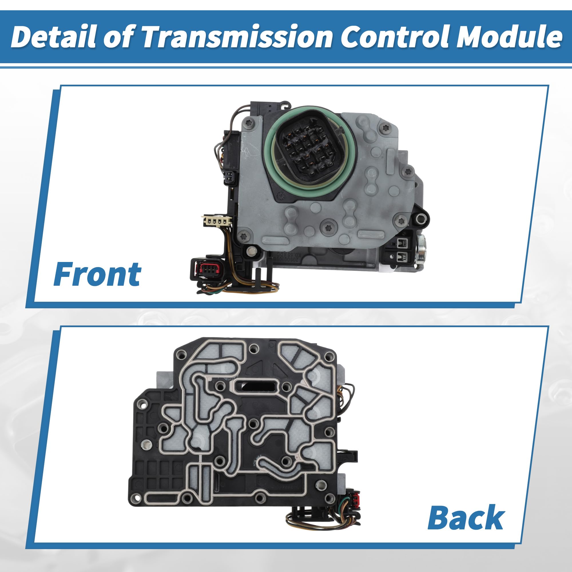 No.68371508AB/5078709AA 62TE Getriebe Magnetpaket Für Chrysler Für dodg Automatikgetriebe Ventilkörper Haupt Magnetbaugruppe Blockpaket No.68376696AA/5078709AB