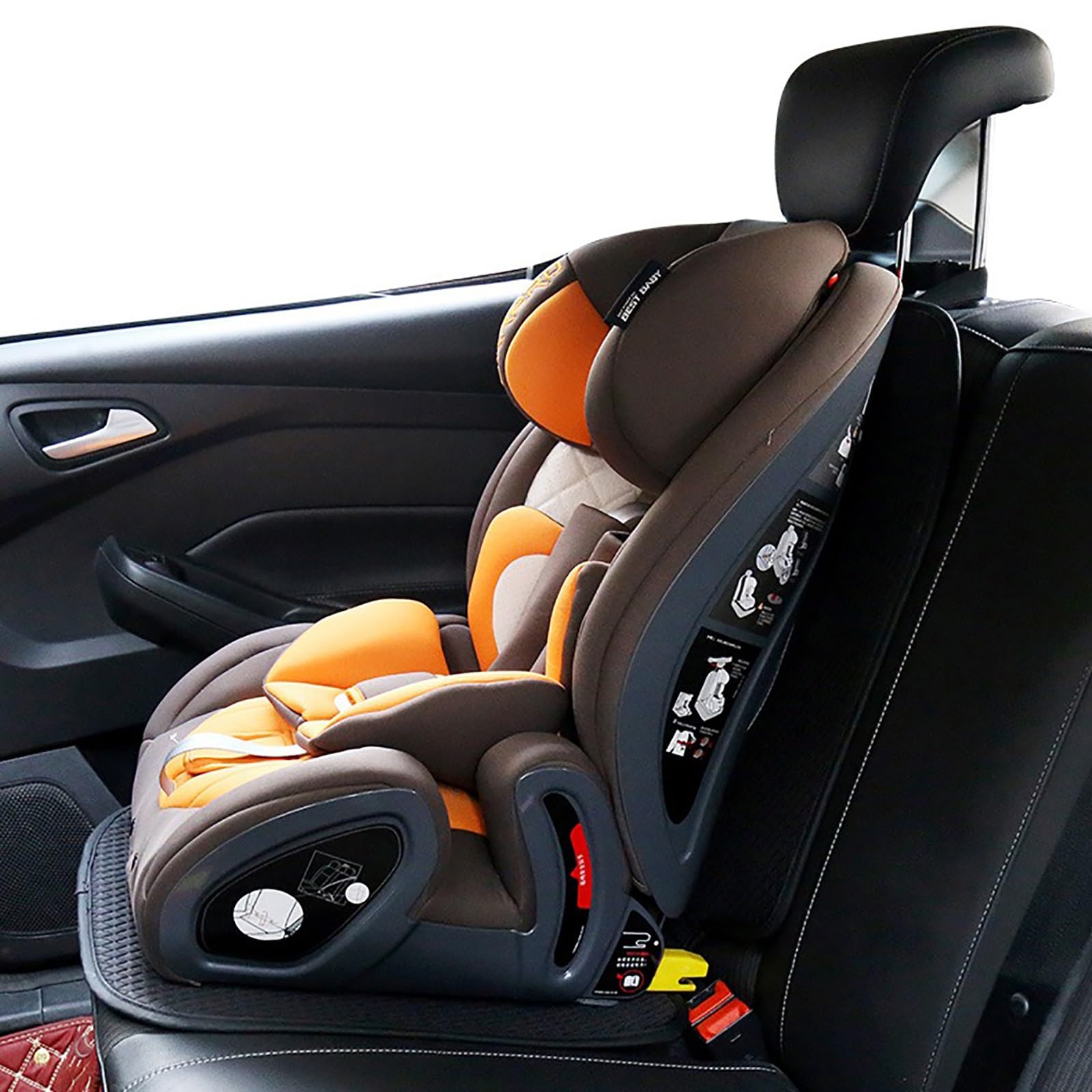Protector Seguro para Asiento Infantil - Protege tu Coche - Fundas para sillas de Coche(E)