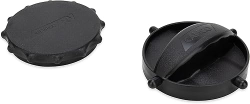 Camco Rhino Flex Cap Bayoneta y Tapa de Codo - Sella ambos extremos de tu manguera de alcantarillado para formar una conexión hermética contra