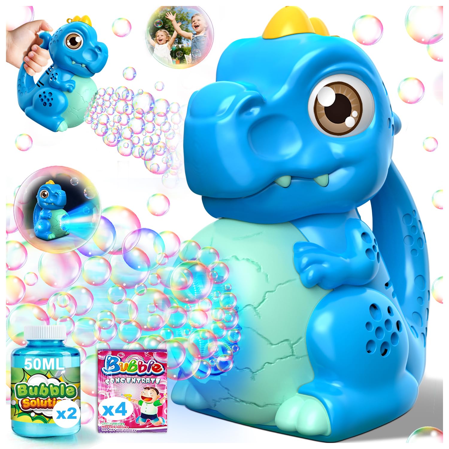 Zerhunt Dinosaur Bubble Machine