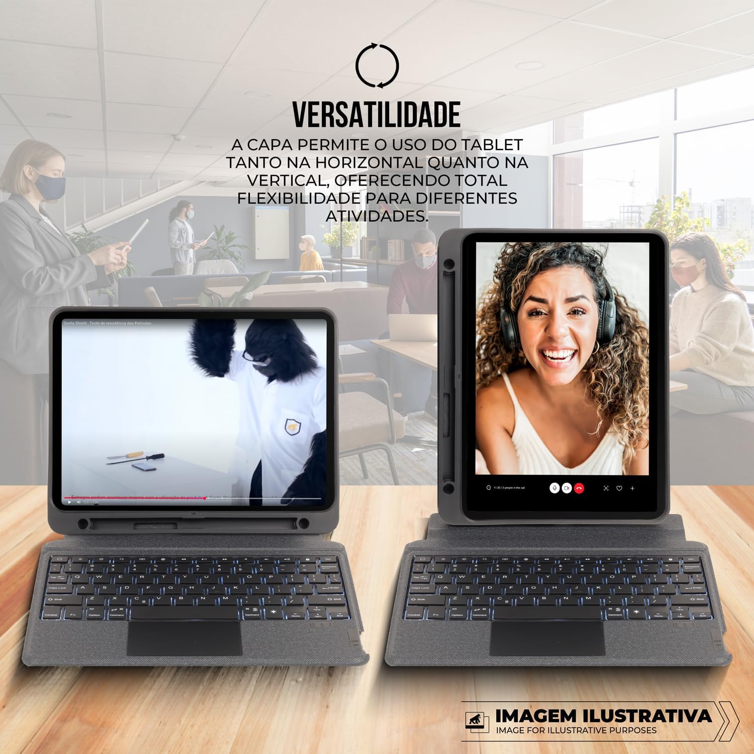 Gshield Capa Case Hybrid Cinza com Teclado Bluetooth: Review Após 7 Dias