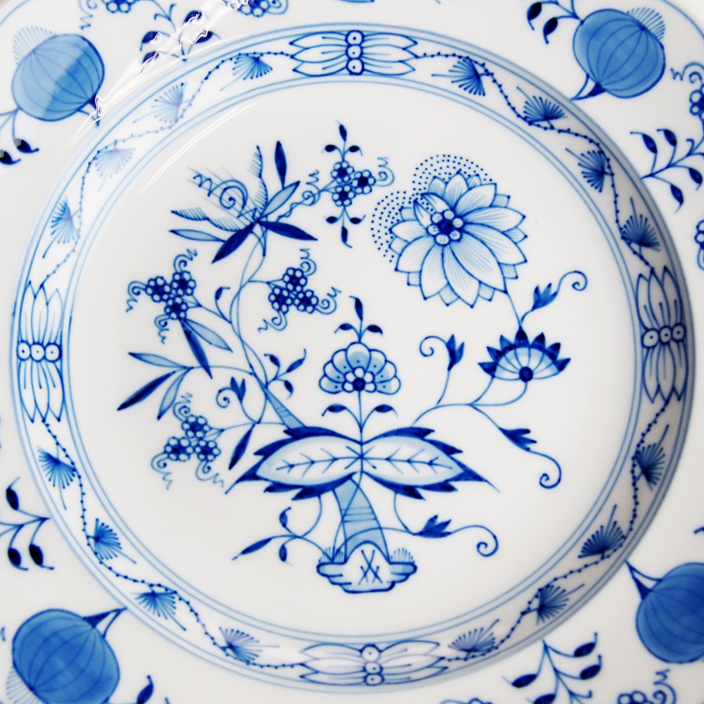 Amazon.co.jp: マイセン（Meissen）ブルーオニオン プレート26cm 476