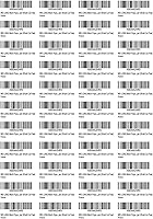 Vista 1 de Yaxa FBA Label (100 Sheets,4400 Labels) 44-up Labels 48.5x25.4 mm on A4 White Self Adhesive Shipping Mailing Stickers for Laser/Inkjet 44 Labels