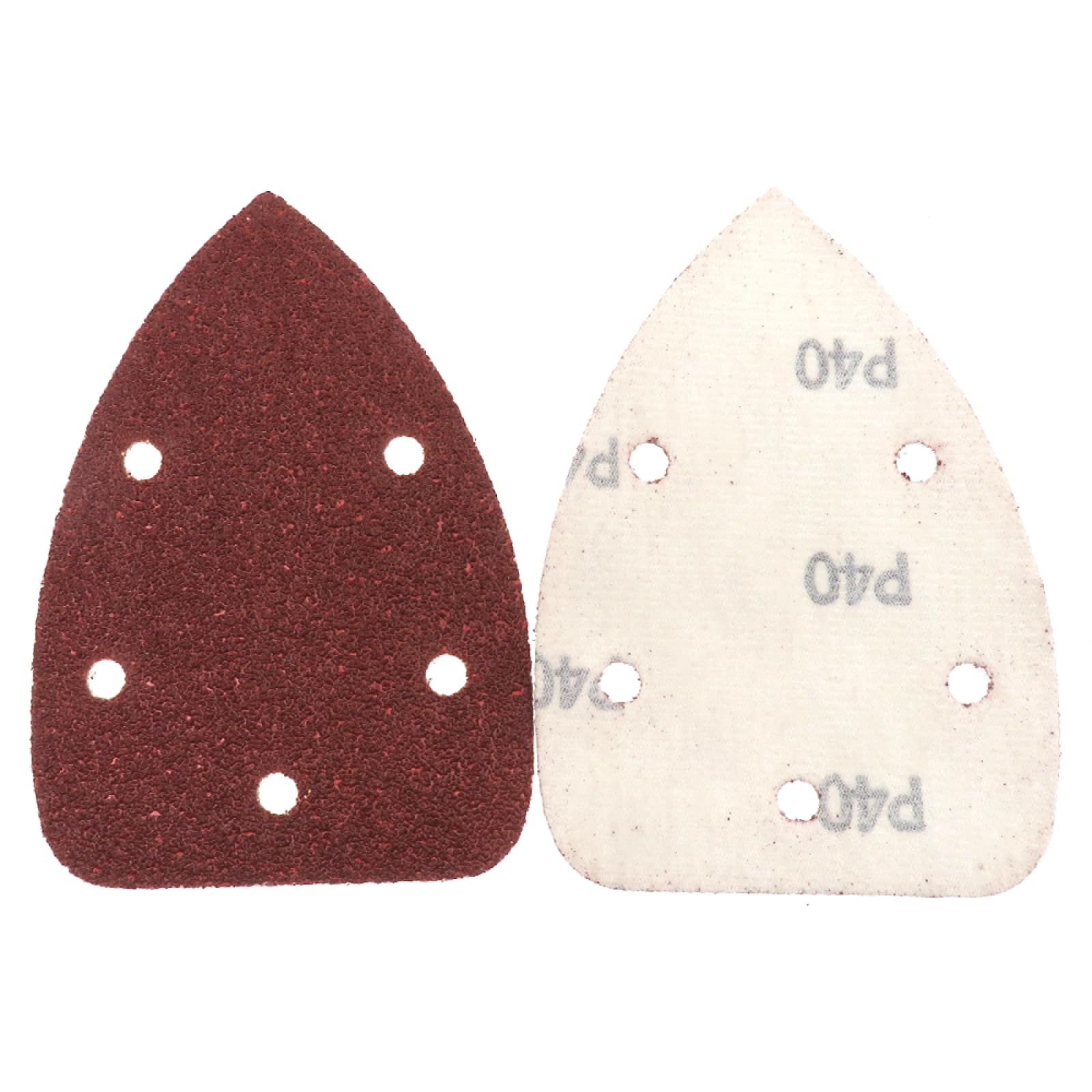 100pcs Carta Vetrata Autoadesiva Triangolare Levigatrice Carta Vetrata Gancio Anello Foglio Abrasivo Dischi Abrasivi Per Lucidatura Grana 40-1000,Grana 60