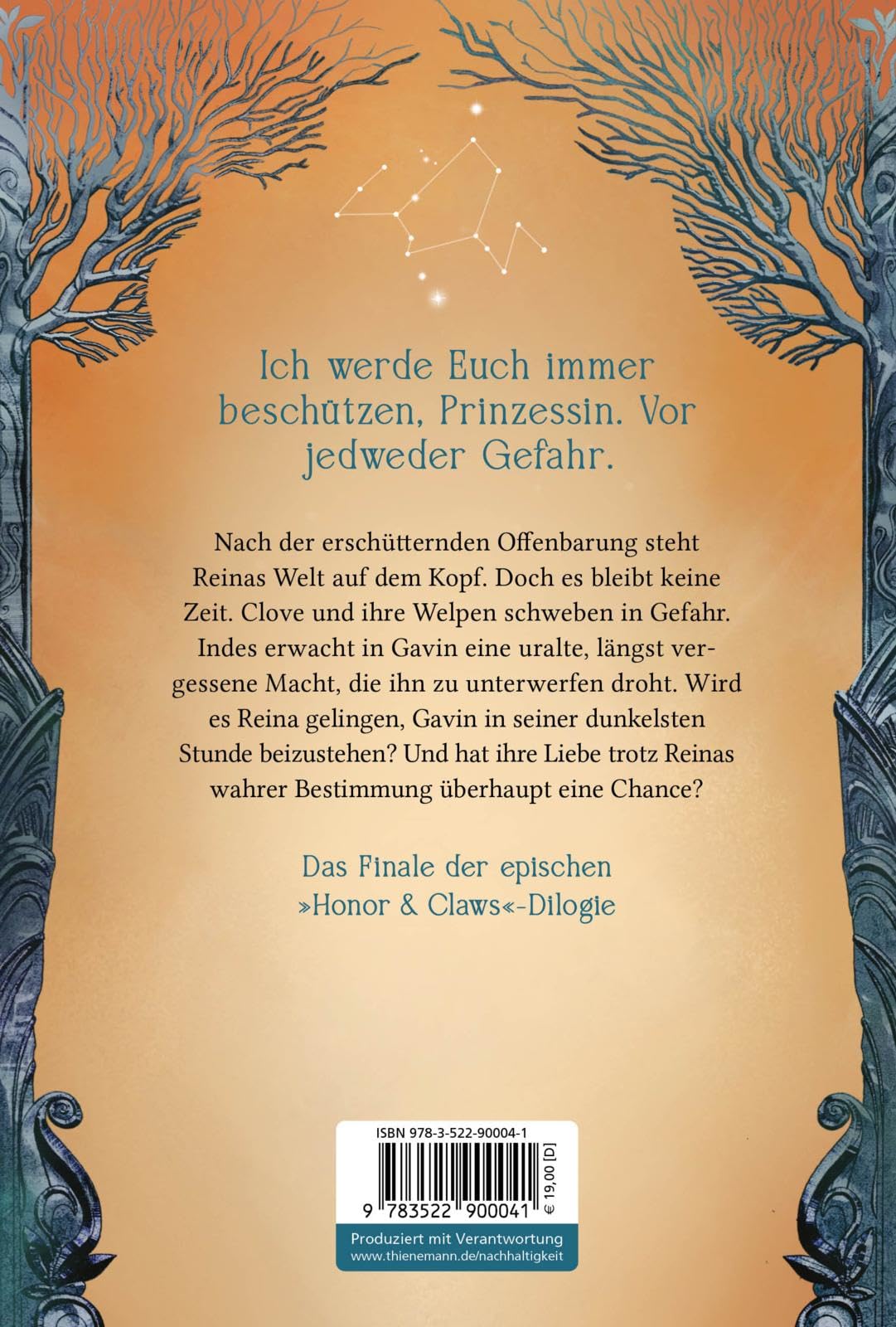 Honor & Claws 2: Captured Stars: Magische Wesen und ein Sternenvolk in einer düsteren Welt. Star-crossed Lovers-Romantasy mit Tension.