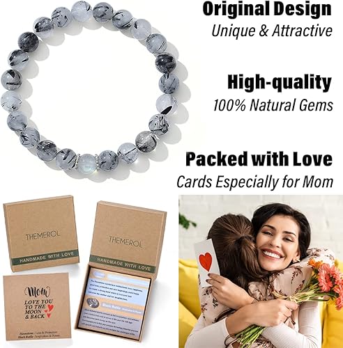 Miniatura 3 de Mothers Day Gifts from Daughter Son Birthday Gifts for Mom Great Best Mothers Day Presents Mama Gift Personalized Unique Dog Mom Black Rutile