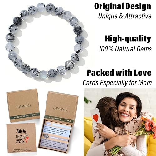 Miniatura 3 de Mothers Day Gifts from Daughter Son Birthday Gifts for Mom Great Best Mothers Day Presents Mama Gift Personalized Unique Dog Mom Black Rutile