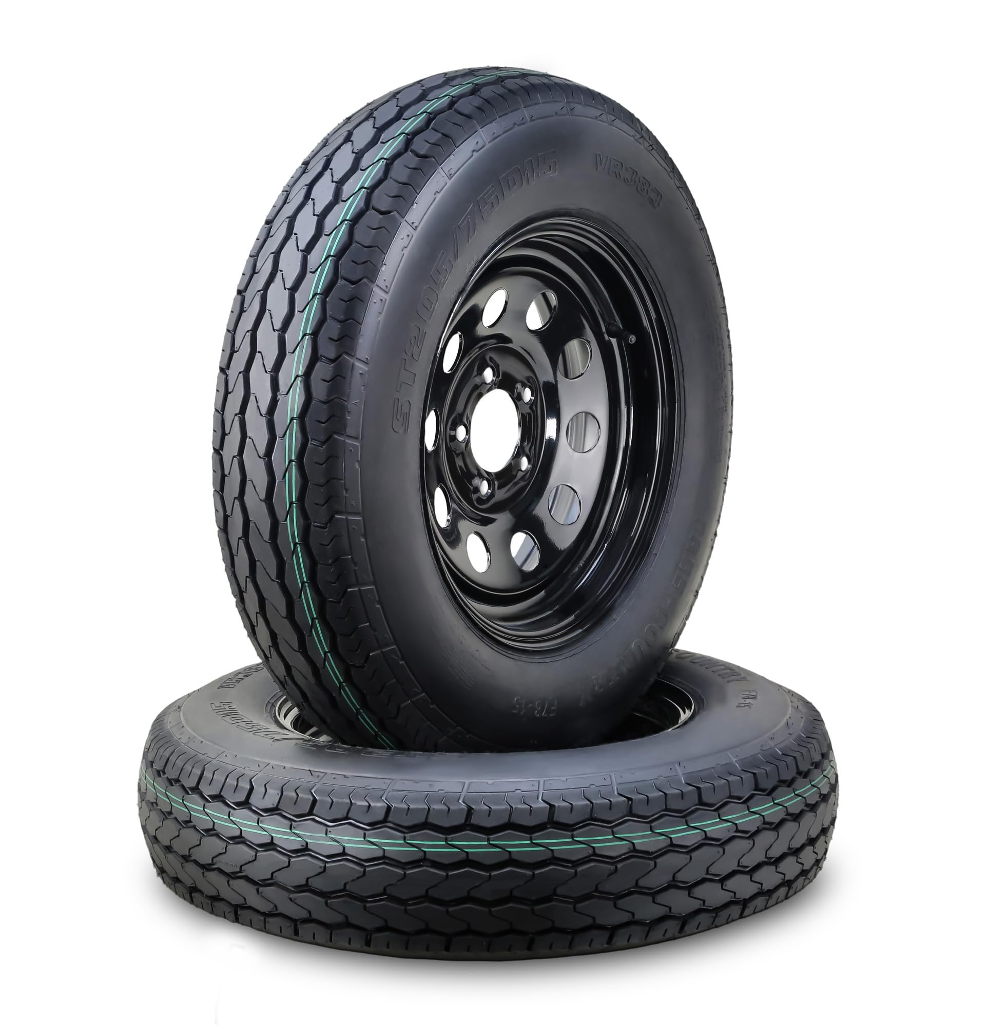 Free Country Trailer Tire Wheel Assembly ST205/75D15 6-Ply C - wheels | Mubboo