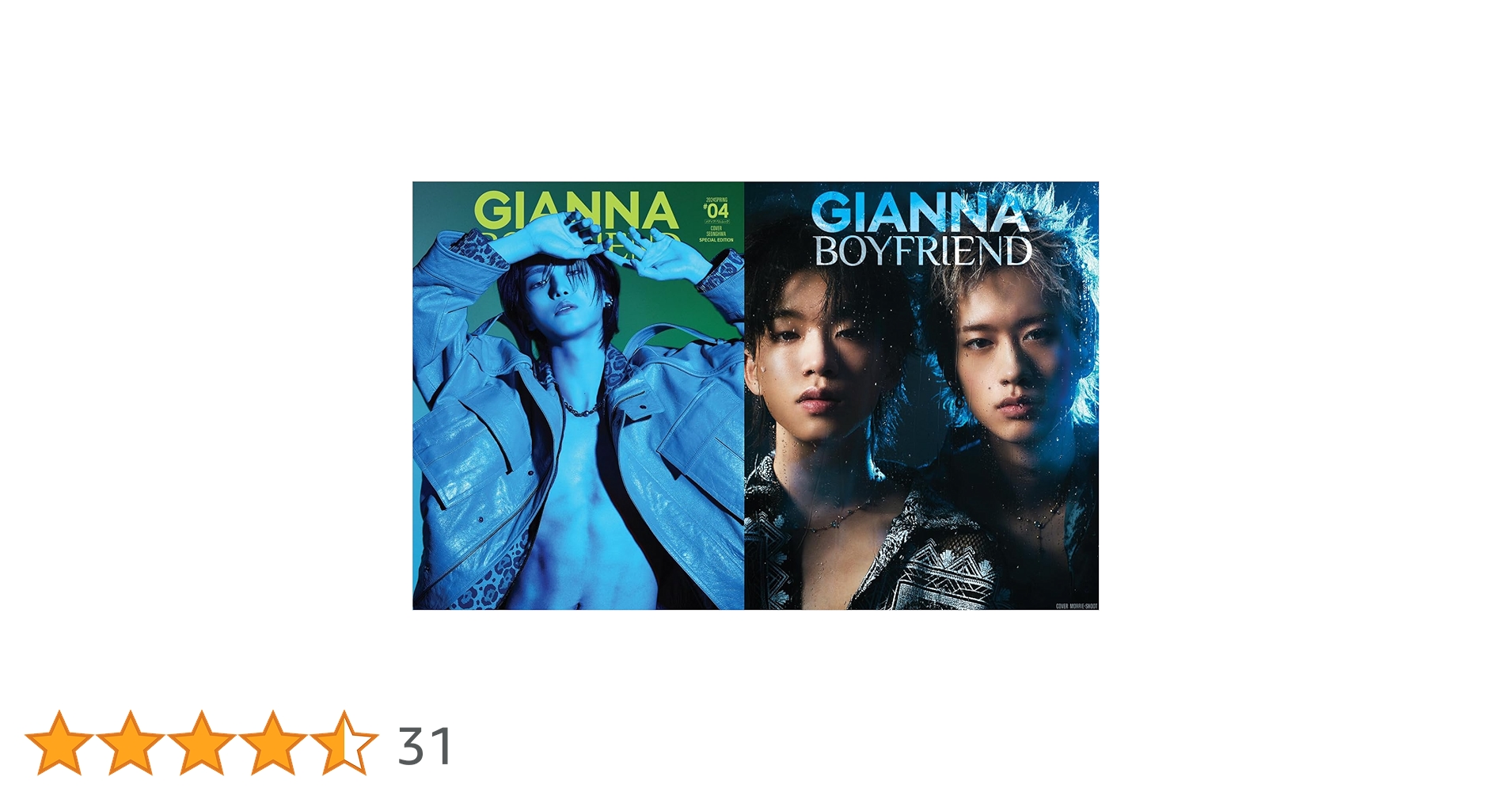 森悠斗　4枚 GIANNA(ジェンナ) #10 森悠斗 4枚 GIANNA(ジェンナ) #10 GIANNA PLUS 05 8/31🫶🏻